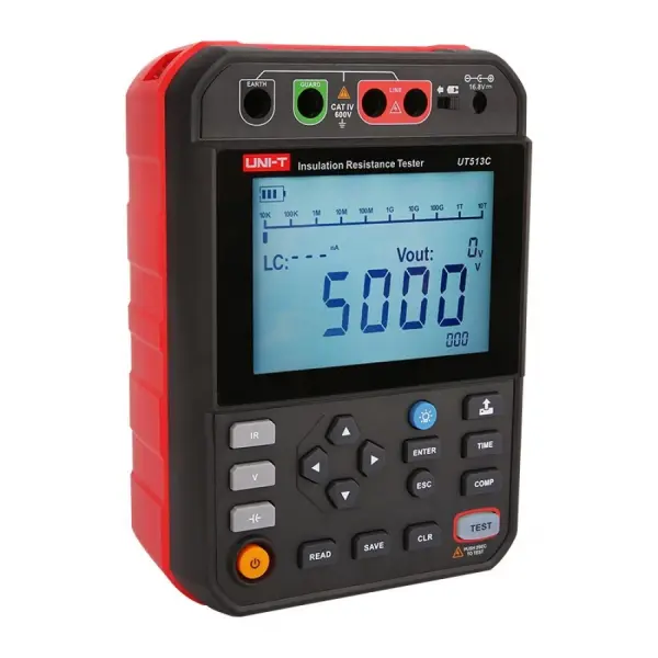 Unit UT513C 5kV Yalıtım Direnci Test Cihazı 2
