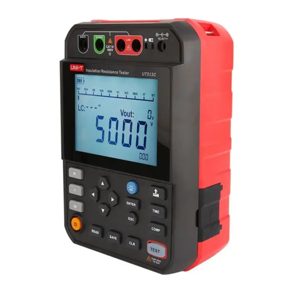 Unit UT513C 5kV Yalıtım Direnci Test Cihazı 3