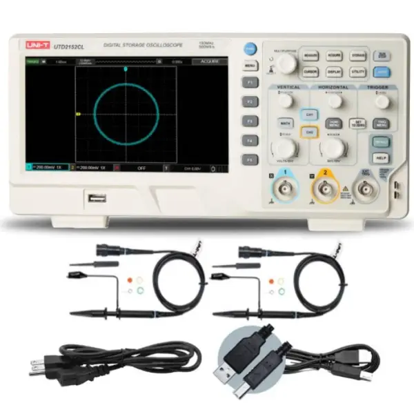 Unit UTD2152CL 150Mhz Çift Kanal Dijital Osiloskop 3