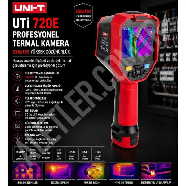 Unit UTi 720E 256x192 Profesyonel Termal Kamera 2