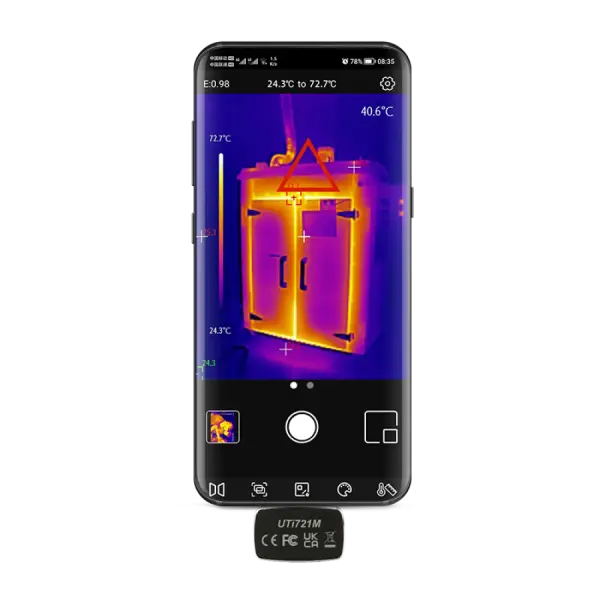 Unit UTi721M Telefon Termal Kamera 3
