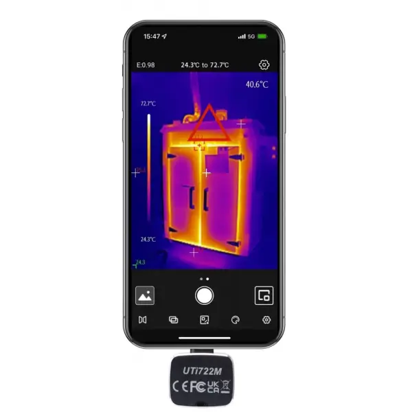 Unit UTi722M Android için Akıllı Telefon Termal Kamera 2
