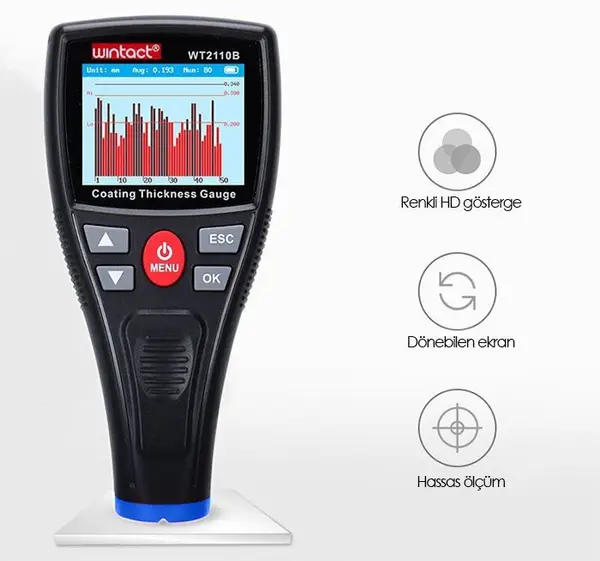 WT2110B Boya Kalınlık Ölçer 4