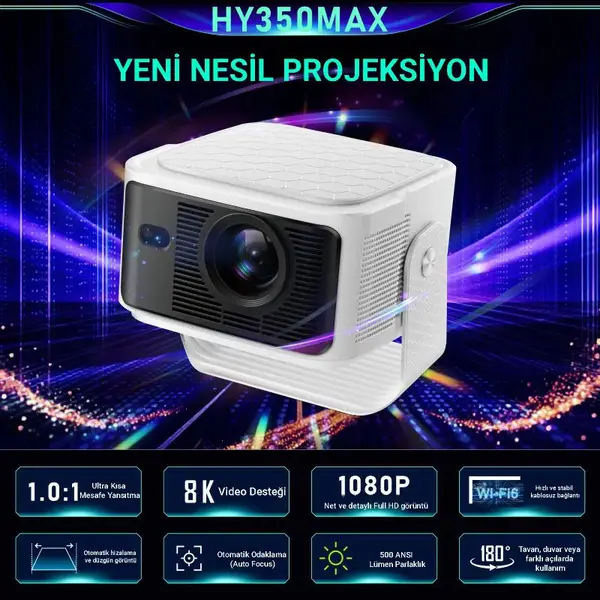 idragon HY350 Max Projektör 1
